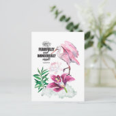 Bijbeltekst met waterverf illustraties briefkaart (Staand voorkant)