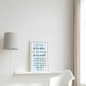 Bijbeltekst Muurkunst, Jesaja 41:10 Poster