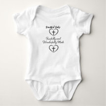 Bijbeltekst op maat baby romper