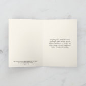 Bijbeltekst over het verlies van een huisdierengel kaart (Binnen)