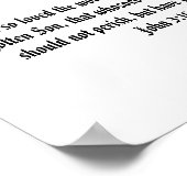 Bijbeltekst Poster Print Sjabloon Om Te Personalis (Hoek)