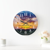 Bijbeltekst Psalm 96:8a voor 2025 Grote Klok (Huis)