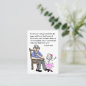 Bijbelteksten voor senioren visitekaartje (Staand voorkant)