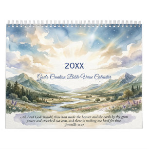 Bijbeltekstkalender van Gods Schepping Kalender