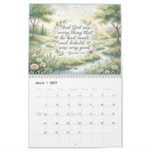 Bijbeltekstkalender van Gods Schepping Kalender (Mar 2027)