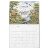 Bijbeltekstkalender van Gods Schepping Kalender (Jan 2027)