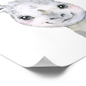 Bijbeltekstposter voor kinderkamerdecoratie poster (Hoek)