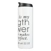 Bijbelverige mok God is mijn Sterkte Christelijke  (Geroteerd rechts)