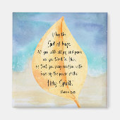 Bijbelverige Romans Geel Blauw Magnet (Voorkant)