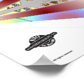 Bijbelverkenners in het vliegtuig! poster (Hoek)