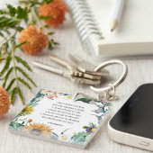 Bijbelvers, 1 Corinthians 13:4, Sleutelhanger (Voorkant Rechts)