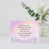 Bijbelvers 1 Korintiërs 13 4-5, Liefde Briefkaart (Staand voorkant)