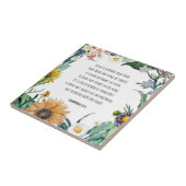 Bijbelvers, 1 Korintiërs 13:4, Tegeltje (Zijkant)