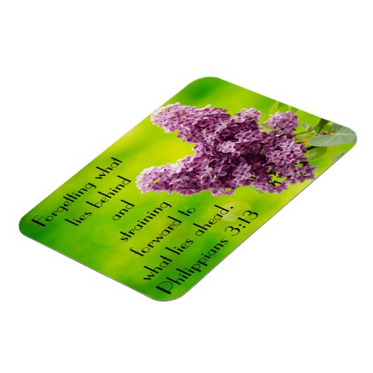 Bijbelvers aanmoediging Filippenzen 3:13 Magneet (Linkerzijde)