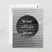 Bijbelvers Aanmoediging van de Schrift Briefkaart (Voorkant / Achterkant)