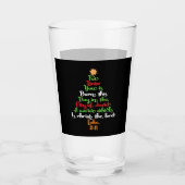 Bijbelvers als kerstkerstcadeautje glas (Voorkant)