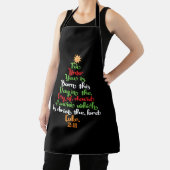 Bijbelvers als kerstkerstcadeautje schort (Insitu)