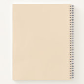 Bijbelvers Bloem Notebook Notitieboek (Achterkant)