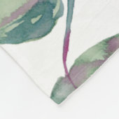 Bijbelvers bloemenpsalm 119 fleece deken (Hoek)