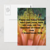 Bijbelvers Briefkaart (Voorkant / Achterkant)