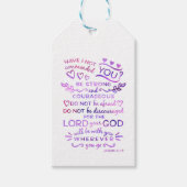 Bijbelvers cadeau Label Cadeaulabel (Voorkant)