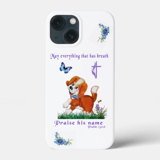 Bijbelvers Case-Mate iPhone Case (Achterkant)