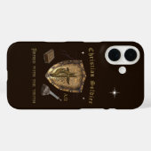 Bijbelvers christelijk Case-Mate iPhone case (Achterkant (horizontaal))
