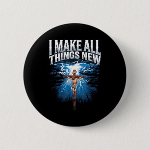 Bijbelvers Christelijk Geloof Christendom Kerk Je Ronde Button 5,7 Cm