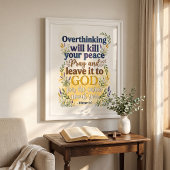 Bijbelvers christelijk geloof waterverftechniek ty poster