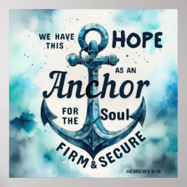 Bijbelvers Christelijk poster