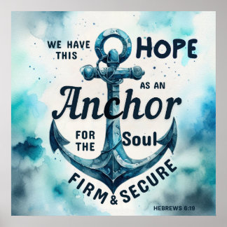 Bijbelvers Christelijk poster