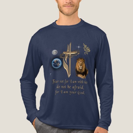Bijbelvers Christelijk T-shirt (Voorkant volledig)