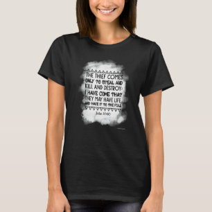 Bijbelvers Christelijke Kerk God Jezus Religieus G T-shirt