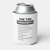 Bijbelvers Christelijke Tien Geboden Blikjeskoeler (Blikje Achterkant)