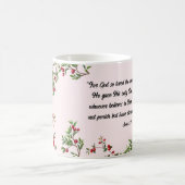 Bijbelvers Christmas Cranberry Ornament Koffiemok (Center)