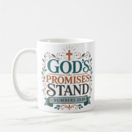 Bijbelvers citaten over Gods beloften Koffiemok