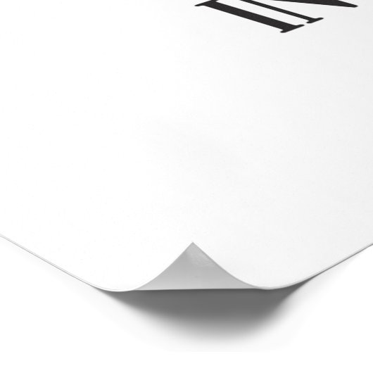 Bijbelvers Corinthians poster van de florale scrip (Hoek)