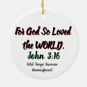 bijbelvers-crucifix keramisch ornament (Achterkant)