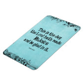 Bijbelvers Dit is de dag die de Heer heeft gemaakt Magneet (Linkerzijde)