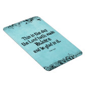 Bijbelvers Dit is de dag die de Heer heeft gemaakt Magneet (Rechterzijde)