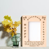 Bijbelvers en eenvoudige verticale teksten voor de gegraveerde lijstjes