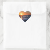 Bijbelvers, Filippenzen 4:13, Hart Sticker (Tas)