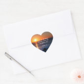 Bijbelvers, Filippenzen 4:13, Hart Sticker (Envelop)