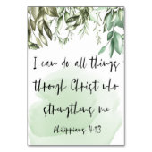 Bijbelvers Filippenzen kaart (Achterkant)