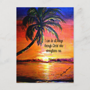 Bijbelvers, Filippijnen 4:13 Briefkaart