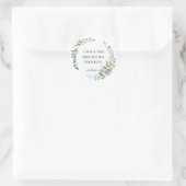 Bijbelvers, Filippijnen 4:13 Ronde Sticker (Tas)