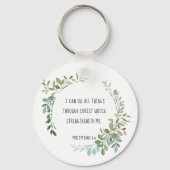 Bijbelvers, Filippijnen 4:13 Sleutelhanger (Voorkant)