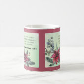 Bijbelvers floraal koffiemok (Center)