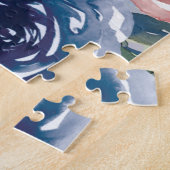 Bijbelvers floraal legpuzzel (Zijkant)