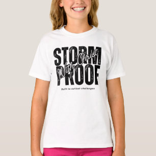 Bijbelvers Gebed Spiritueel God Grafisch Wit T-shirt